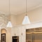 Nuvo Tango 1-Light Large Pendant Matte White with Burnished Brass 60/7477 - alternate 3